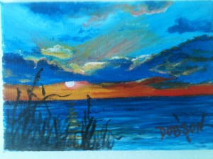 Private Collection Of: Sara Shreve - Windsor Heights, Iowa #11213 - "Sunset On Siesta Key Florida" 