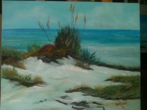 Private Collection Of: Bernadette Moran - Lakewood Ranch, Florida "Sand Dune On The Key" - #13514 