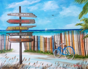 Private Collection Of: Susan & Tom Seal Anderson, Indiana "Incredible Beaches" #152217 $250 16"h x 20"w 