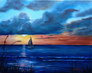 Private Collection Of: Brian Etheridge St Johns, Newfoundland, Canada "Sunset In Paradise" #18314 - 16x20 Sunset In Paradise #18314 BUY $195 16x20 - Free Shipping (USA) Only