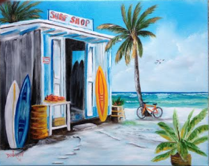 Surf Shack Private Collection Of: Maureen & Paul Gresk Siesta Key, Florida #19214 - $225 16x20 