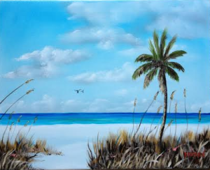 Private Collection Of: Dee Houden & Jeff Hudson Siesta Key, Florida "Siesta Key" #111314 16x20 - $225 