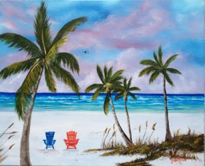 Private Collection Of: Keith McNulty Marietta, Georgia Paradise On The Key 16x20 - $250