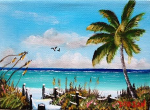 Private Collection Of: Cindy Picot Venice, Florida "Siesta Key" #125415 - $40 5x7