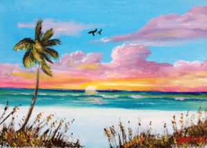 Private Collection Of: Rob & Samantha Boutilier Amherst, Ma. "Siesta Key" #133616 - $40 5x7