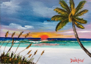 Private Collection Of: Mark Callahan Sarasota, Florida "Siesta Key" #135816 $60 5x7