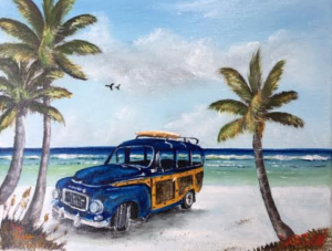 Private Collection Of: John Sollazzo aka Siesta John Siesta Key, Florida "My Volvo Woody" #137316 - $80 8x10