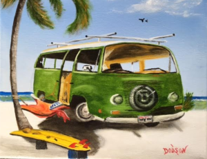 Private Collection Of: Rob & Kim Trzeginski Sarasota, Florida "My VW Van" #144116 - $95 8x10