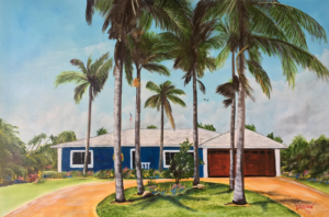Private Collection Of: Bob & Lisa Bannon Danbury, Ct "Our Siesta Key Home" #153017 - $490 24" x 36"
