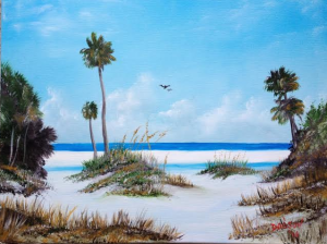 Private Collection Of: Damian & Rachelle Lang Waterford, Ohio "Siesta Key Fun" #17914 $250 16x20