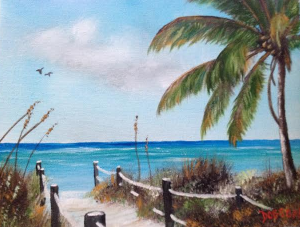 Private Collection Of: Joy & Mark Sherry Meadville, Pa "Siesta Beach Access" #115614 BUY $75 8x10 