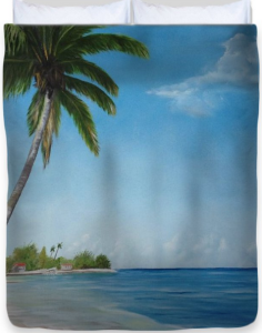 Another Day In Paradise Duvet Cover BUY