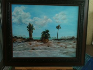 16x20 Oil Painting "Treasure Island, Florida" Private Collection - Al & Sue Arcady - Lakewood Ranch, Florida
