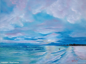 Private Collection Of: David & Melanie Lester - Louisville, Kentucky - "Another Siesta Key Sunset" - 18x24 - #17114 