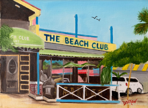 The Beach Club On Siesta Key by Lloyd Dobson Artist