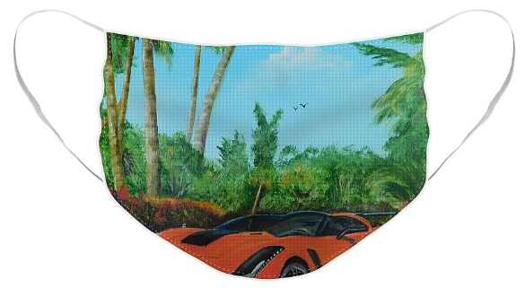 Face Mask Pattern Corvette Fine_Art_America_-_Face_Mask_-_My_ZR1_Corvette_In_Paradise | Lloyd ...