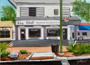 Big Olaf On Siesta Key by Lloyd Dobson Artist