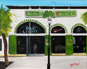 Irish Kevin's Key West, Florida by Lloyd Dobson Artist
