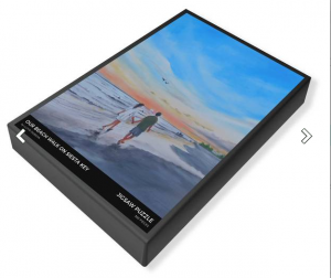 Our Beach Walk On Siesta Key by Lloyd Dobson Artist jigsaw puzzle