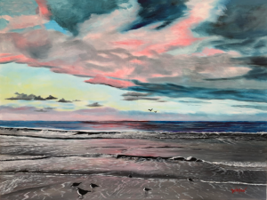 Siesta Key Beach In The Morning by Lloyd Dobson Artist