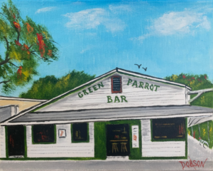 Green Parrot Bar In Key West Florida