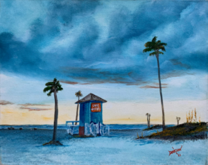 Lifeguard Shack On Siesta Key