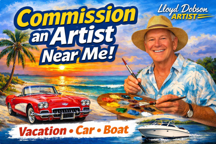 How to commission an artist near me to paint that special memory