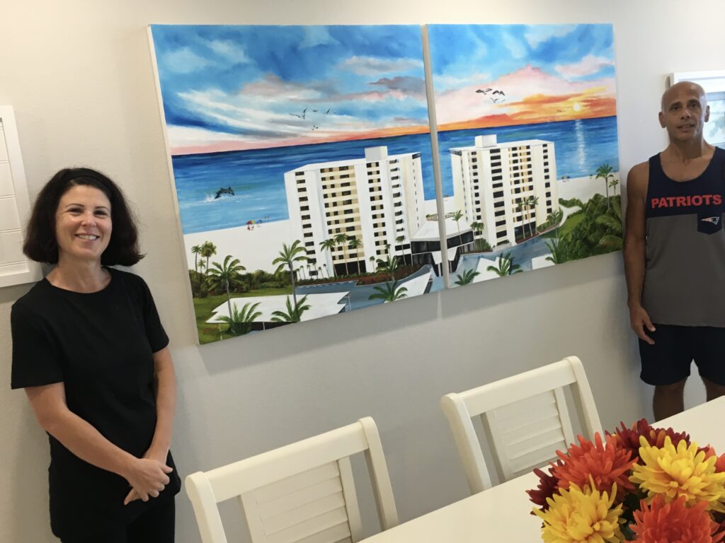 Lloyd Dobson Artist collector in Siesta Key Florida